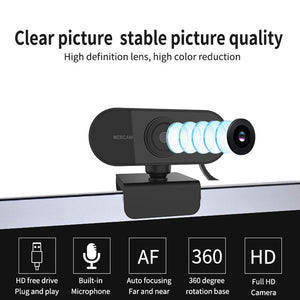 Revolutionize Your Video Calls with the Autofocus HD Webcam